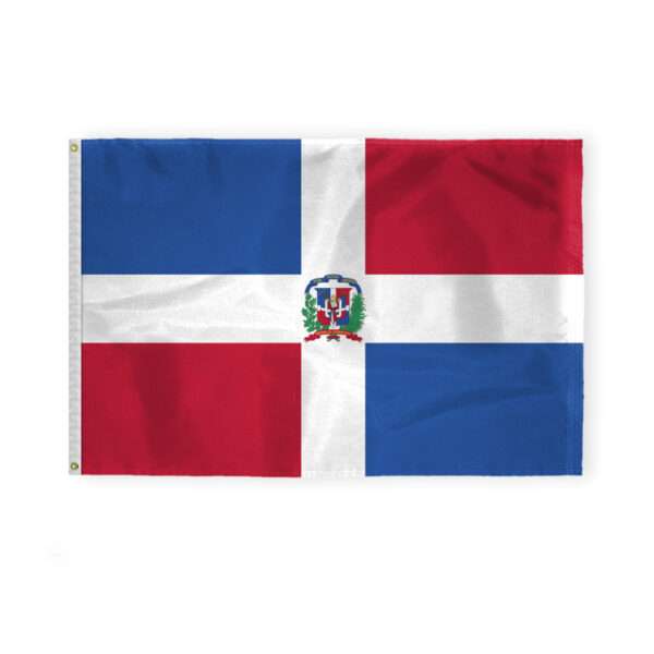 AGAS Dominican Republic Flag 4x6 ft 200D Nylon