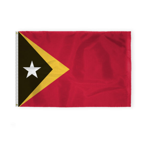 AGAS East Timor Flag 4x6 ft 200D Nylon
