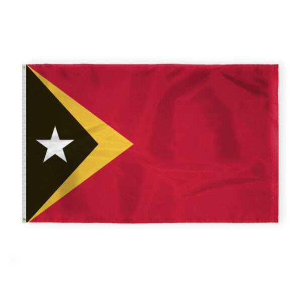 AGAS East Timor Flag 5x8 ft 200D