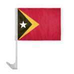 AGAS East Timor Car Flag Premium 10.5x15 inch