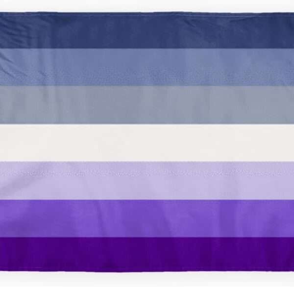 AGAS Butch Lesbian Pride Motorcycle Flag 6x9 inch