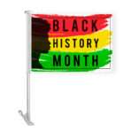 AGAS Black History Month Window Clings for Car Premium 10.5x15 inch Double Sided