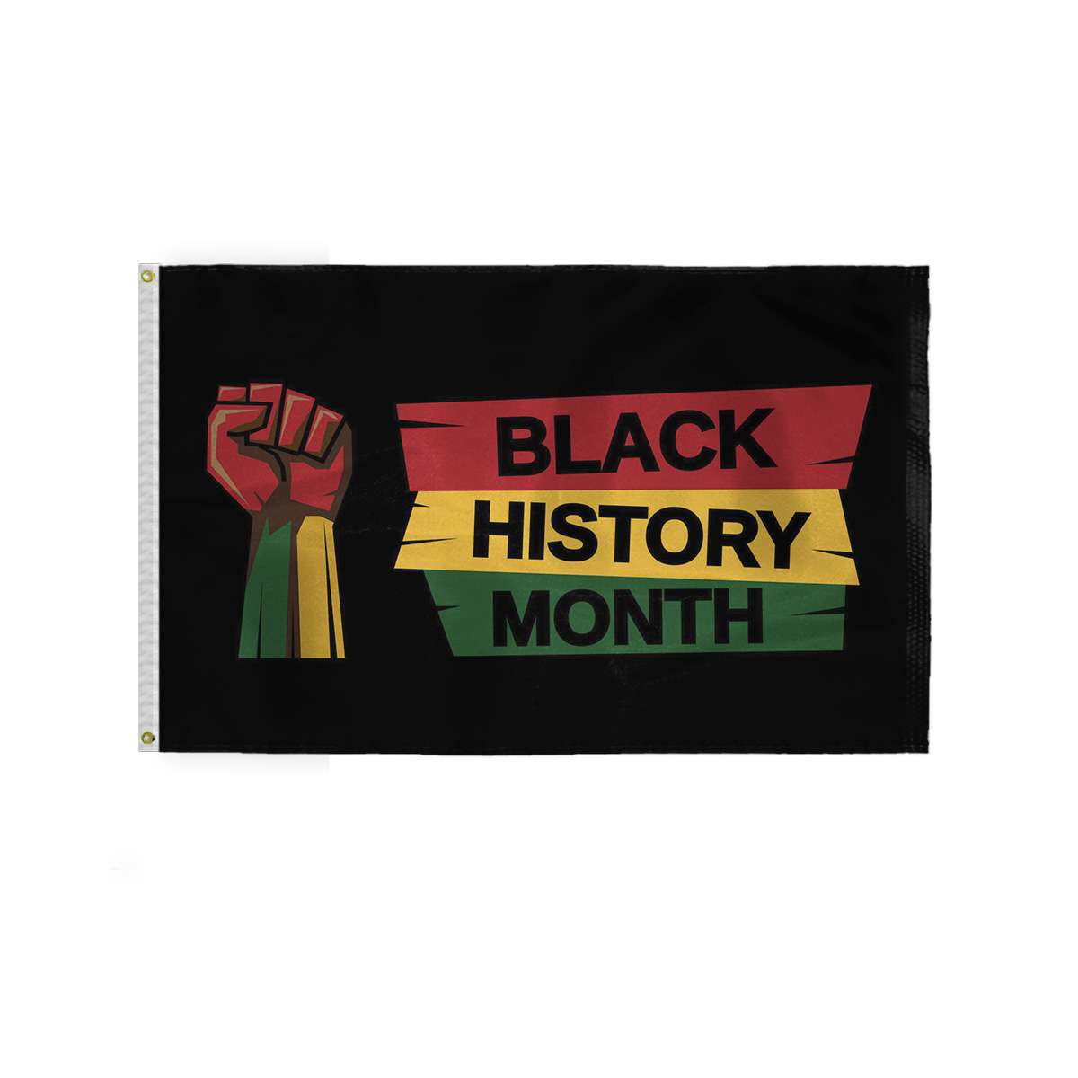 AGAS African American Decorations for Black History Month 3x5 ft Flag