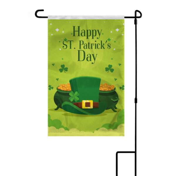 AGAS Happy St Patricks Day House Garden Flags