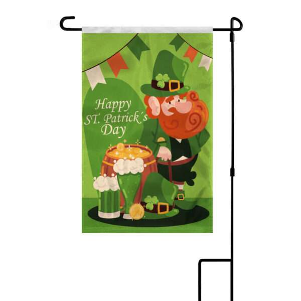 AGAS Happy Leprechaun 12 x 18 Inch Decorative St Patrick's Day