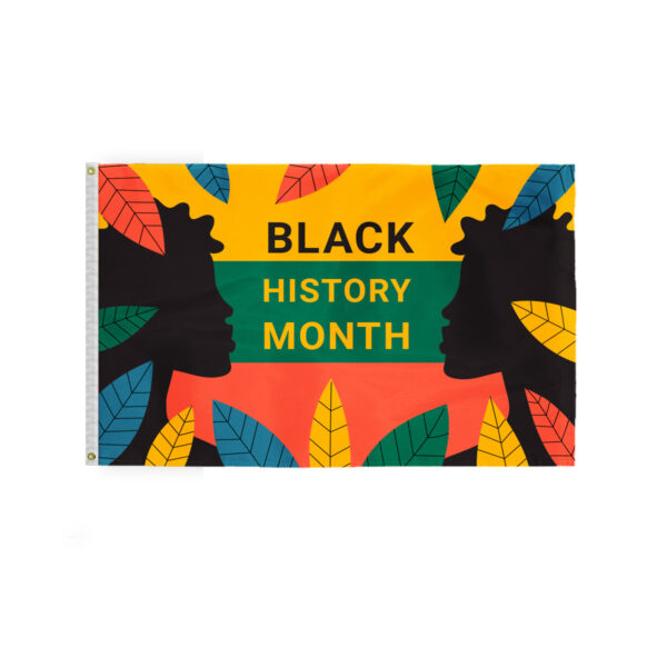 AGAS Black History Month Flag, 3 x 5 ft Juneteenth African American