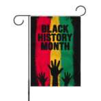 AGAS Black History Month Garden Flag 12"x18'' Black History Month