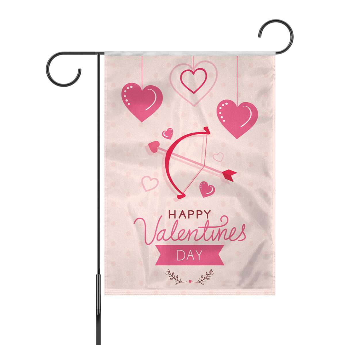 AGAS Happy Valentine's Day Flag,12x18 Inch
