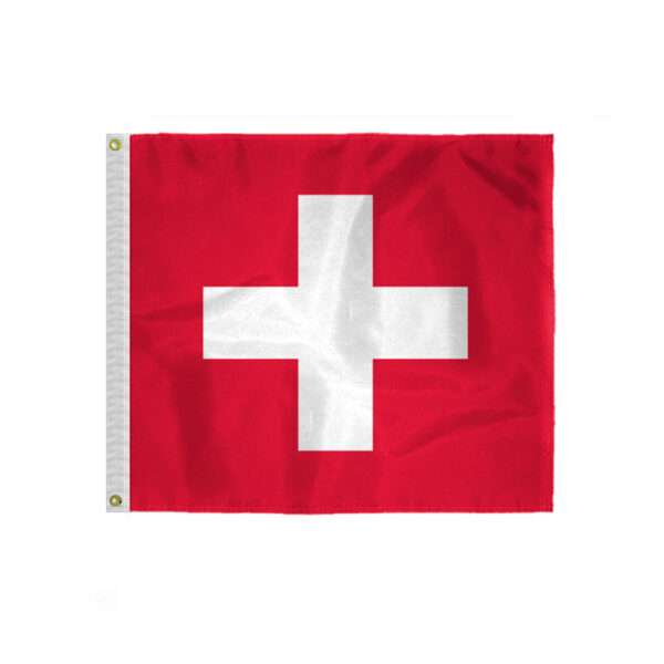 Switzerland Swiss Flag 5' x 5' Ft