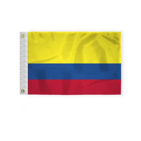 AGAS Ecuador No Seal Nautical Flag 12x18 inch