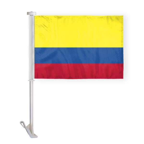 AGAS Ecuador No Seal Car Flag Premium 10.5x15 inch
