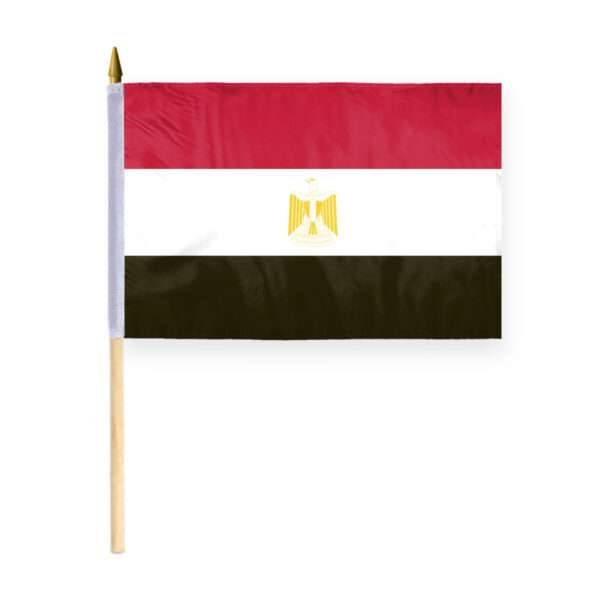 AGAS Egypt Stick Flag 12x18 inch