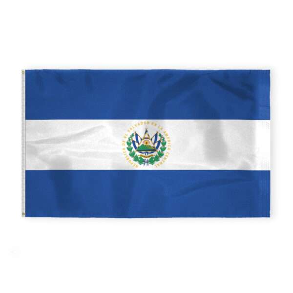 AGAS El Salvador with Seal Flag 5x8 ft