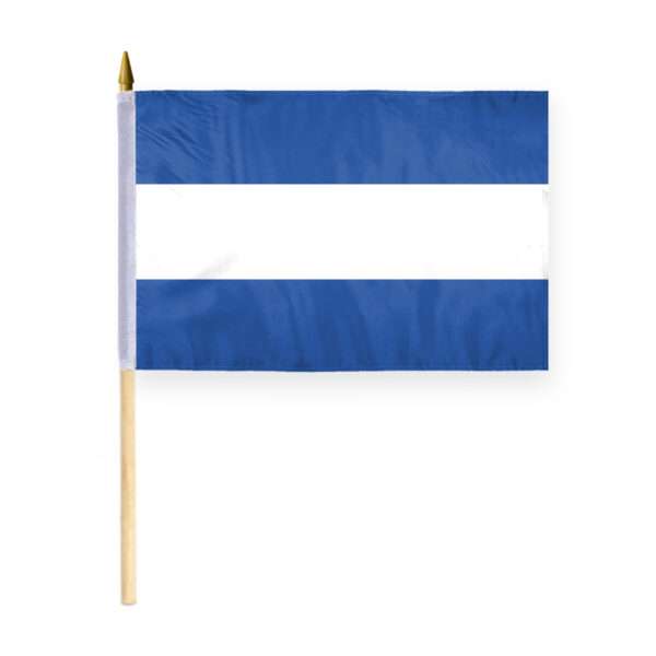 AGAS El Salvador Stick Flag 12x18 inch