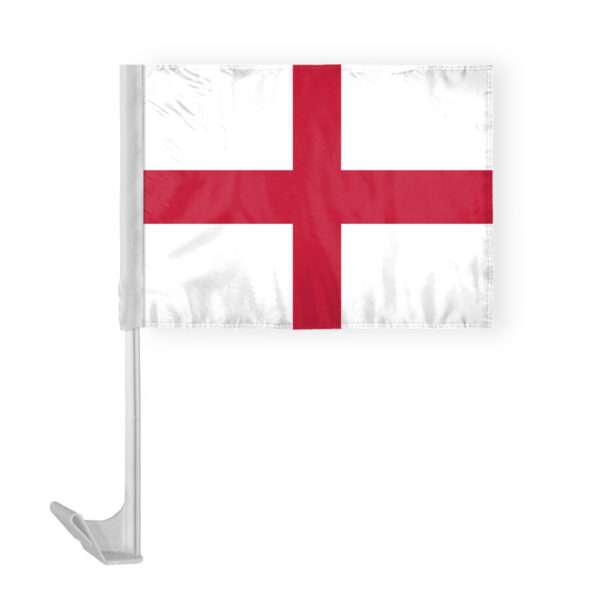 AGAS England Car Flag Premium 10.5x15 inch
