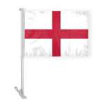AGAS England Car Flag 12x16 inch