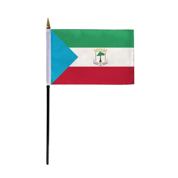 AGAS Equatorial Guinea Flag 4x6 inch