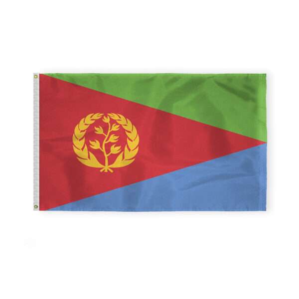 AGAS Eritrea Flag 3x5 ft 200D