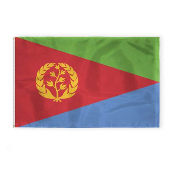 AGAS Eritrea Flag 5x8 ft