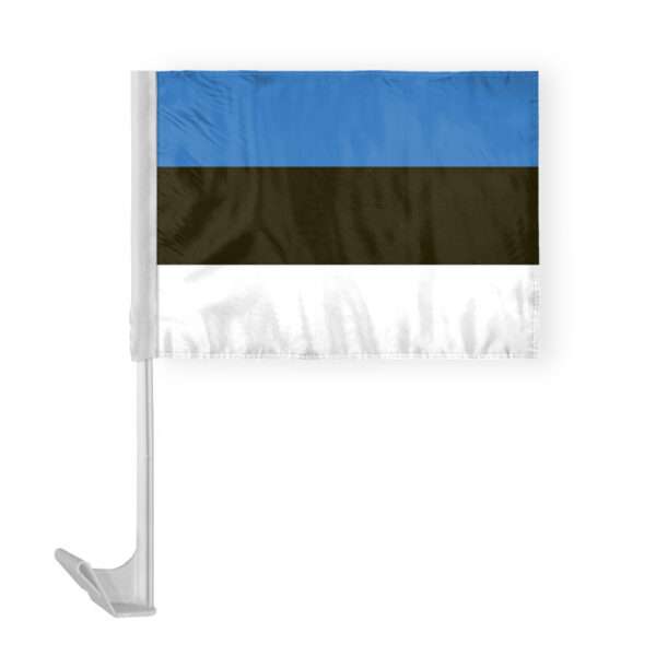 AGAS Estonia Car Flag 12x16 inch