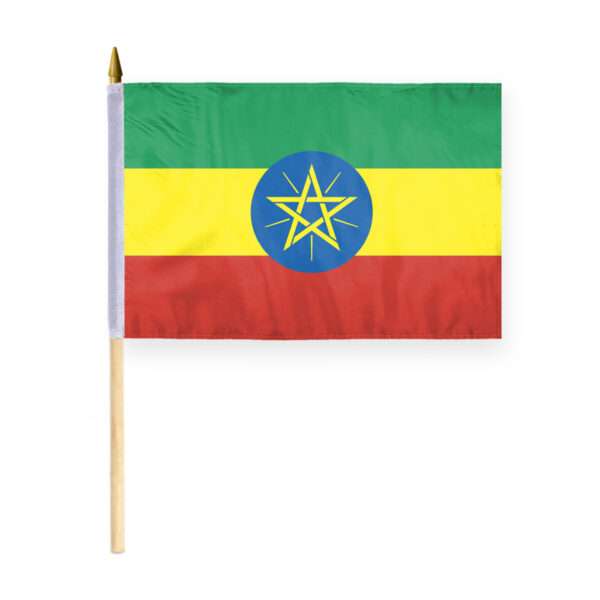 AGAS Ethiopia Flag 12x18 inch