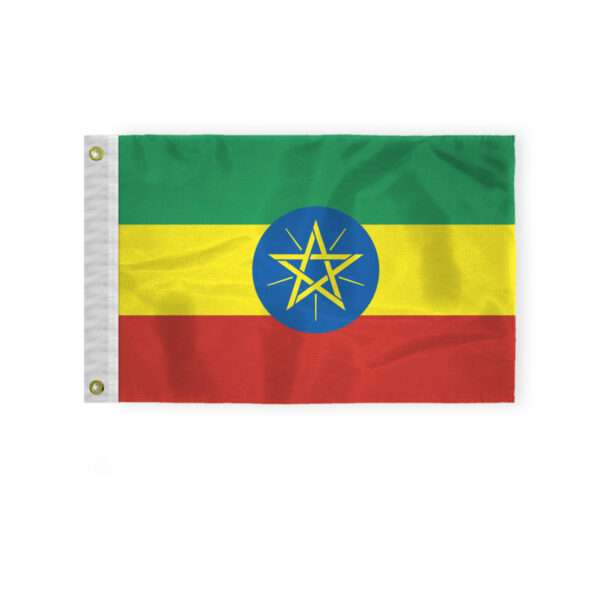 AGAS Ethiopia Nautical Flag 12x18 inch