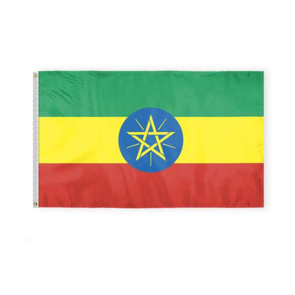 AGAS Ethiopia Flag 3x5 ft