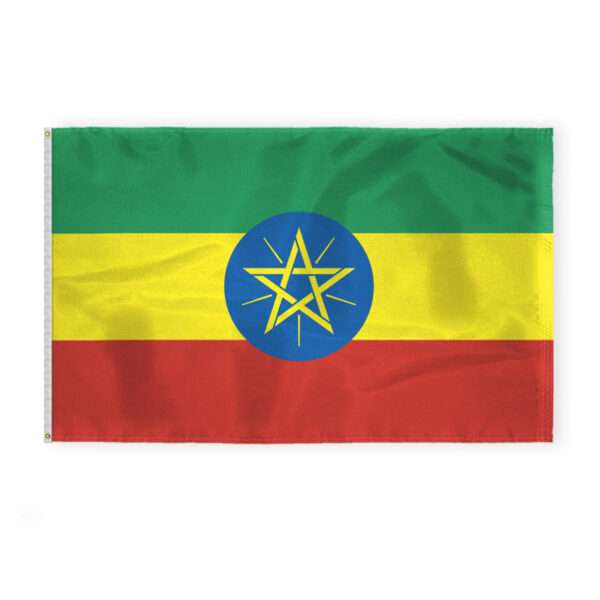 AGAS Ethiopia Flag 5x8 ft