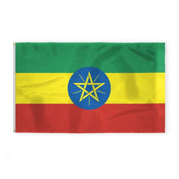 AGAS Ethiopia Flag 6x10 ft 200D