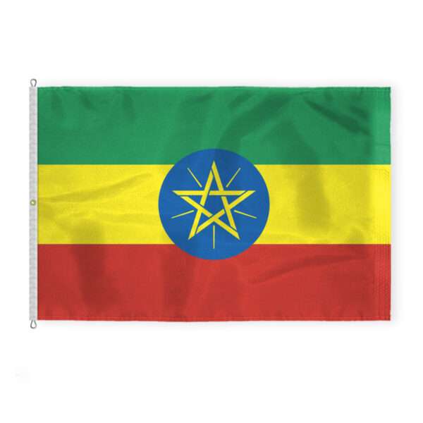 AGAS Ethiopia Flag 8x12 ft