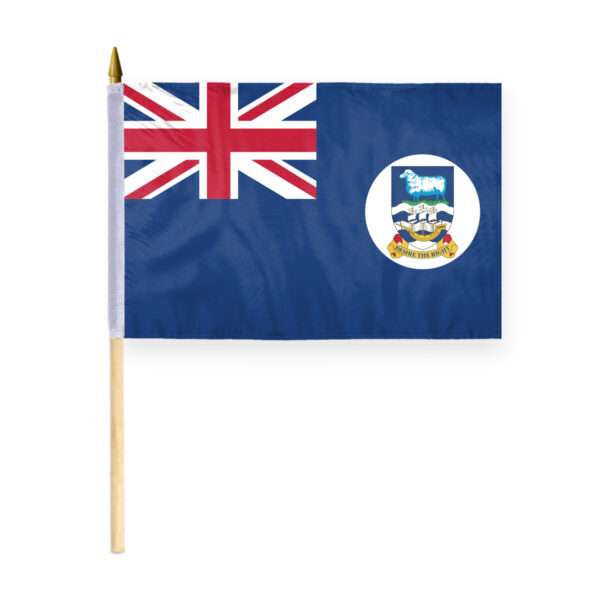 AGAS Falkland Islands Flag 12x18 inch
