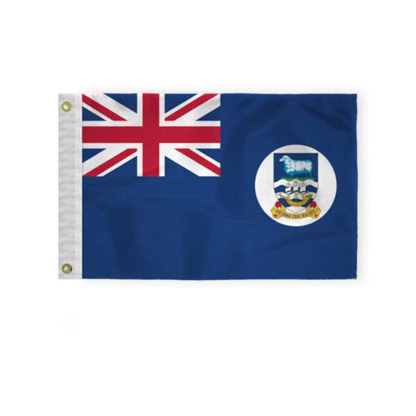 AGAS Falkland Islands Nautical Flag 12x18 inch