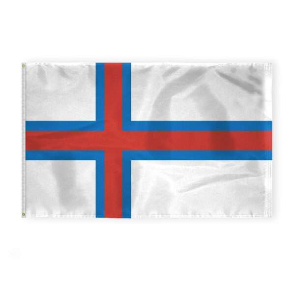 AGAS Faroe Islands Flag 5x8 ft 200D