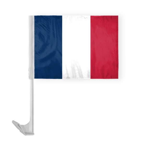 AGAS France Car Flag 12x16 inch