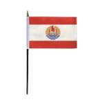 AGAS French Polynesia Tahiti Flag 4x6 inch