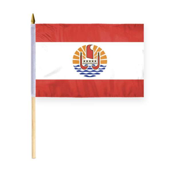 AGAS French Polynesia Tahiti Flag 12x18 inch