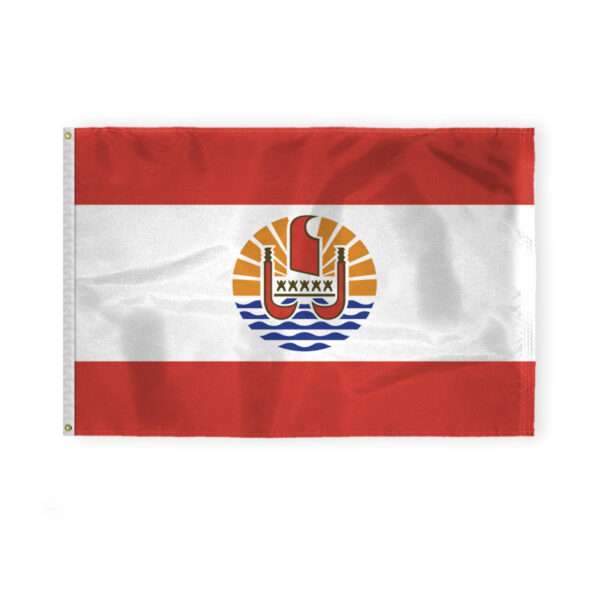 AGAS French Polynesia Tahiti Flag 4x6 ft