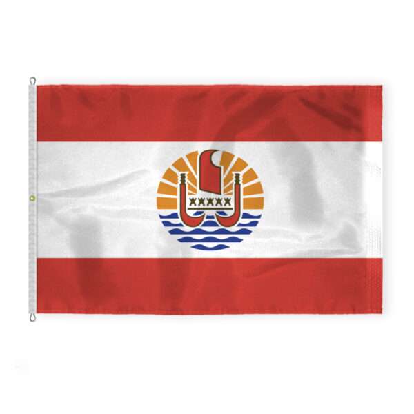 AGAS French Polynesia Tahiti Flag 8x12 ft