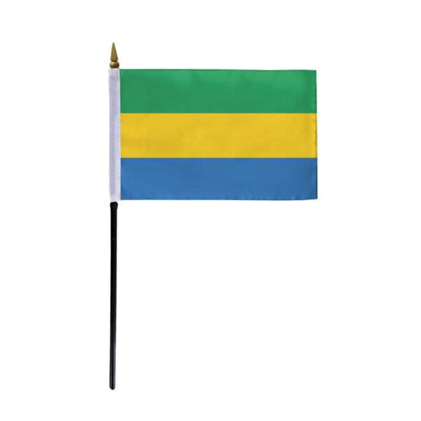AGAS Gabon Flag 4x6 inch