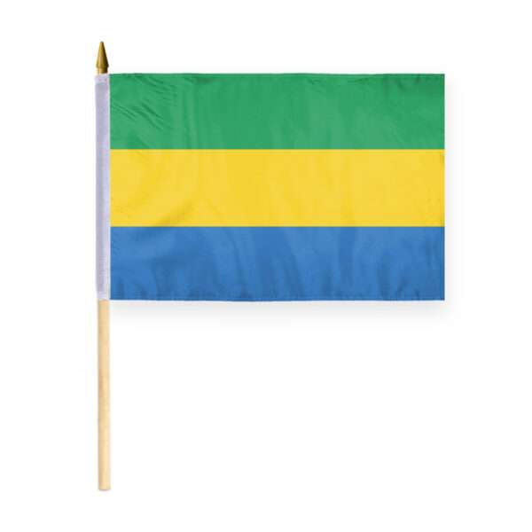 AGAS Gabon Flag 12x18 inch