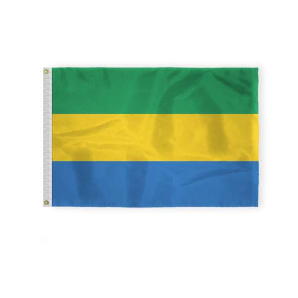 AGAS Gabon Flag 2x3 ft Outdoor