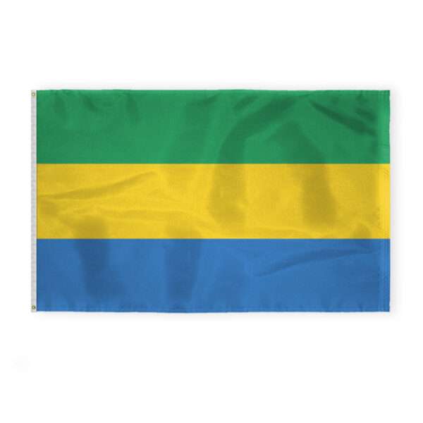 AGAS Gabon Flag 5x8 ft