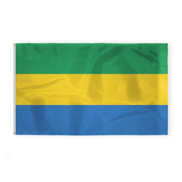 AGAS Gabon Flag 6x10 ft 200D