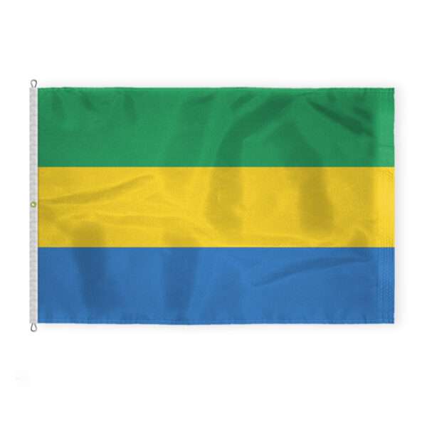 AGAS Gabon Flag 8x12 ft