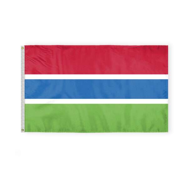 AGAS Gambia Flag 3x5 ft