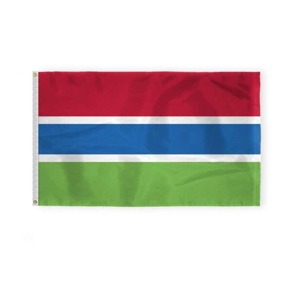 AGAS Gambia Flag 3x5 ft 200D