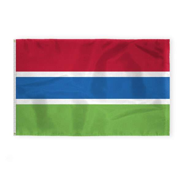 AGAS Gambia Flag 5x8 ft