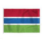 AGAS Gambia Flag 8x12 ft