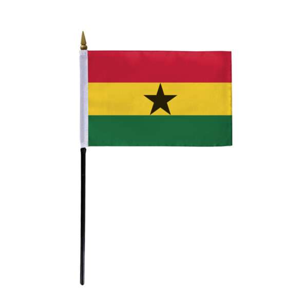 AGAS Ghana Flag 4x6 inch