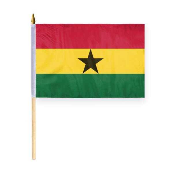 AGAS Ghana Flag 12x18 inch